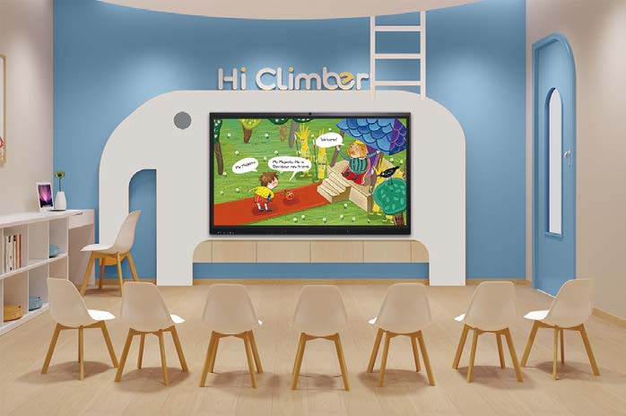 Wat is een interactief whiteboard in een klaslokaal?