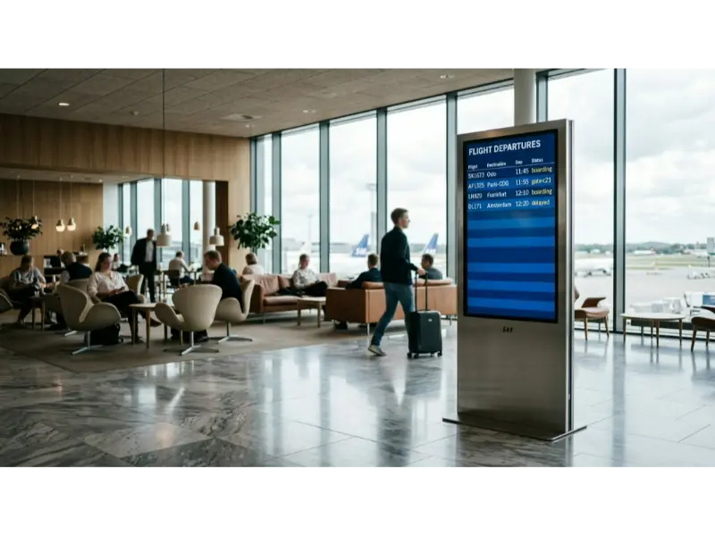 Toekomstbestendige vloerstaande reclamemachines voor binnen voor de Europese markt