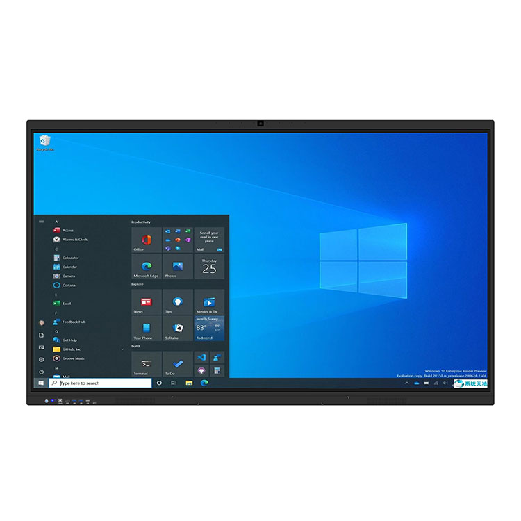 Windows-systeem interactief flatpanel